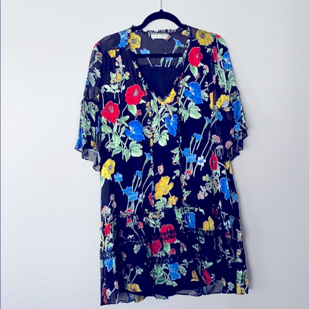 Alice & Olivia Floral Dress